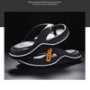 Fashion Flip Flops Men's Summer EVA Soft Sole Slippers for Men Outdoor Casual Beach Shoes Home Non-slip Bathroom Slides Shoes