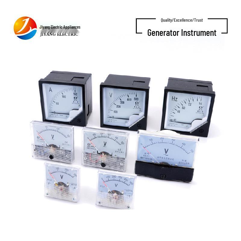 

Аксесуари для генераторів: Вольтметр 85L1, Амперметр 69L13, Частотомір 6L2 та Герцметр 72L6, 500В/300В. 85L1 Voltmeter 500V