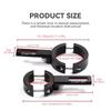 Motorcycle LED Headlight Bar Bracket Spotlight Mount Bracket Adjustable Fog Light Auxiliary Lamp Bumper Clamps Holder Motorcycle Accessories