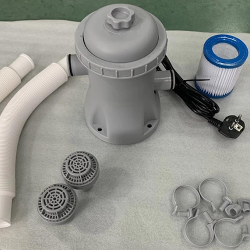 Energy Saving 16W Swimming Pool Water Pump 330 Gallon Flows Rate Quiet Operations Installation Set for Home Commercial