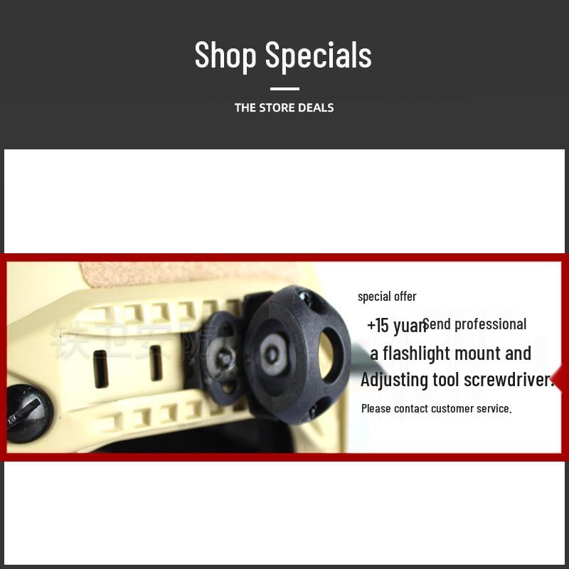 MICHIBHFAST Helmet Flashlight Clip: Quick-Release Cycling Rail Mount for Outdoor Use