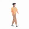 Miniature Boy Figurine 1/64 Scale Handmade Resin Decor