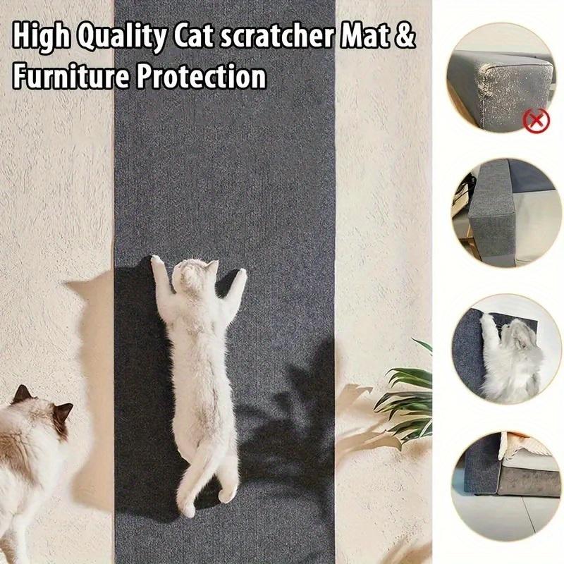 [Protectores Autoadhesivos] Protectores Duraderos y Autoadhesivos para Muebles contra Arañazos de Gato | Protectores Recortables para Sofá y Pared, Alfombrillas para Rascador de Gato