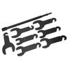 Pneumatic Fan Clutch Wrench Kit 43300 Steel Portable Clutch Wrench Set for General Motors