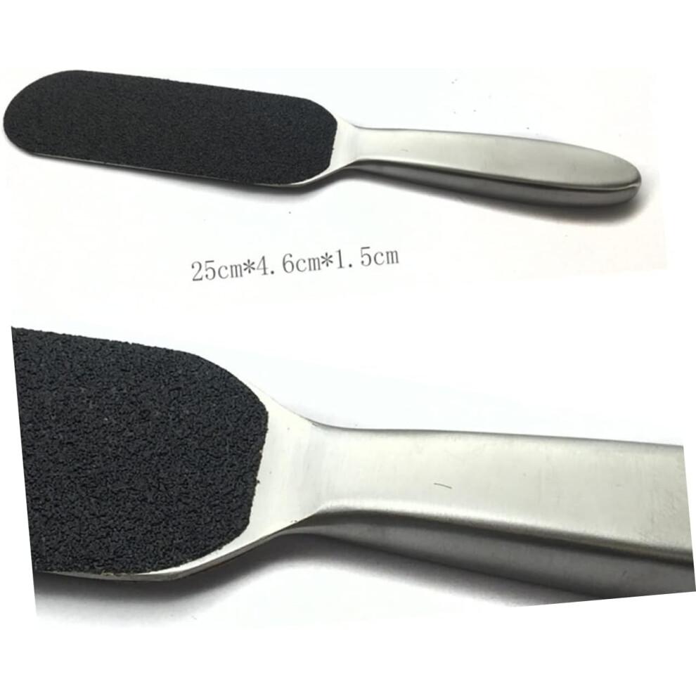 Foot Rub Pedicure Machine Stainless Steel Handle Pedicure File Dead Skin Remover Callus