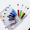 Multi-Color Rhinestone Beaded Ballpoint Pen - Creative Gift Option
