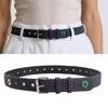 Adjustable Wide Waistband Flower Eyelet And Candy Color Studs Waist Belt with Pin Buckles Design For Women Girl Daily Use