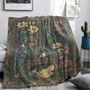 Paris Eiffel Tower Print Flannel Blanket, High quality Comfortable for All Seasons, Home Decor, Warmth and Comfort, Perfect for Christmas Gifts90