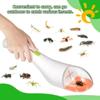 2pcs Transparent Insect Catcher Handheld Portable Tube Insect Catcher Quick-Release Bug Catching Tool for Outdoor Kid Observation Toy