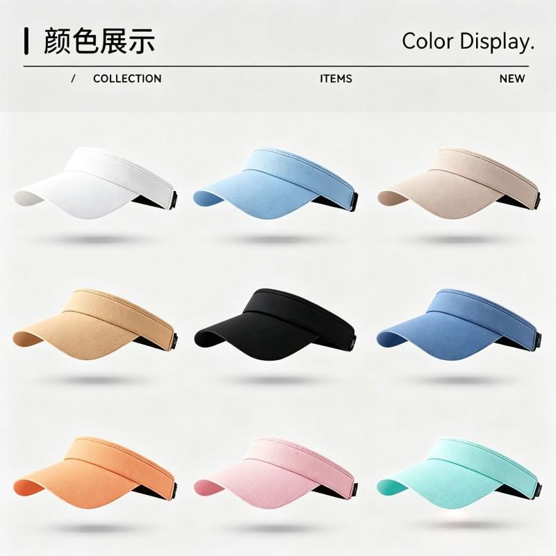 UV Protection Sun Hat Men Women Breathable Ice Silk Sport Cap UPF 50 Quick Dry Outdoor Visor