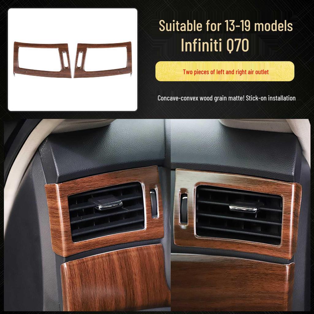 Infiniti Q70 Carbon Fiber Interior Modification: Shift Lever, Navigation, Door Trim