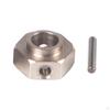 4x Hexagonal Coupler Adapter, Replacement Parts, for Output Gear Front Axle Shaft