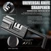 Knife Sharpener Home-use Polish Blades Best Kitchen Scissor Knife Quick Sharpening Tool Non-slip Base Whestone Accessories