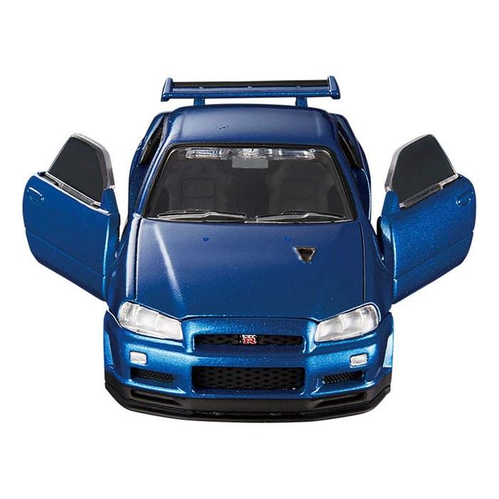 [Tomica] Premium RS Nissan Skyline GT-R V-spec II Nur (Bayside Blue)
