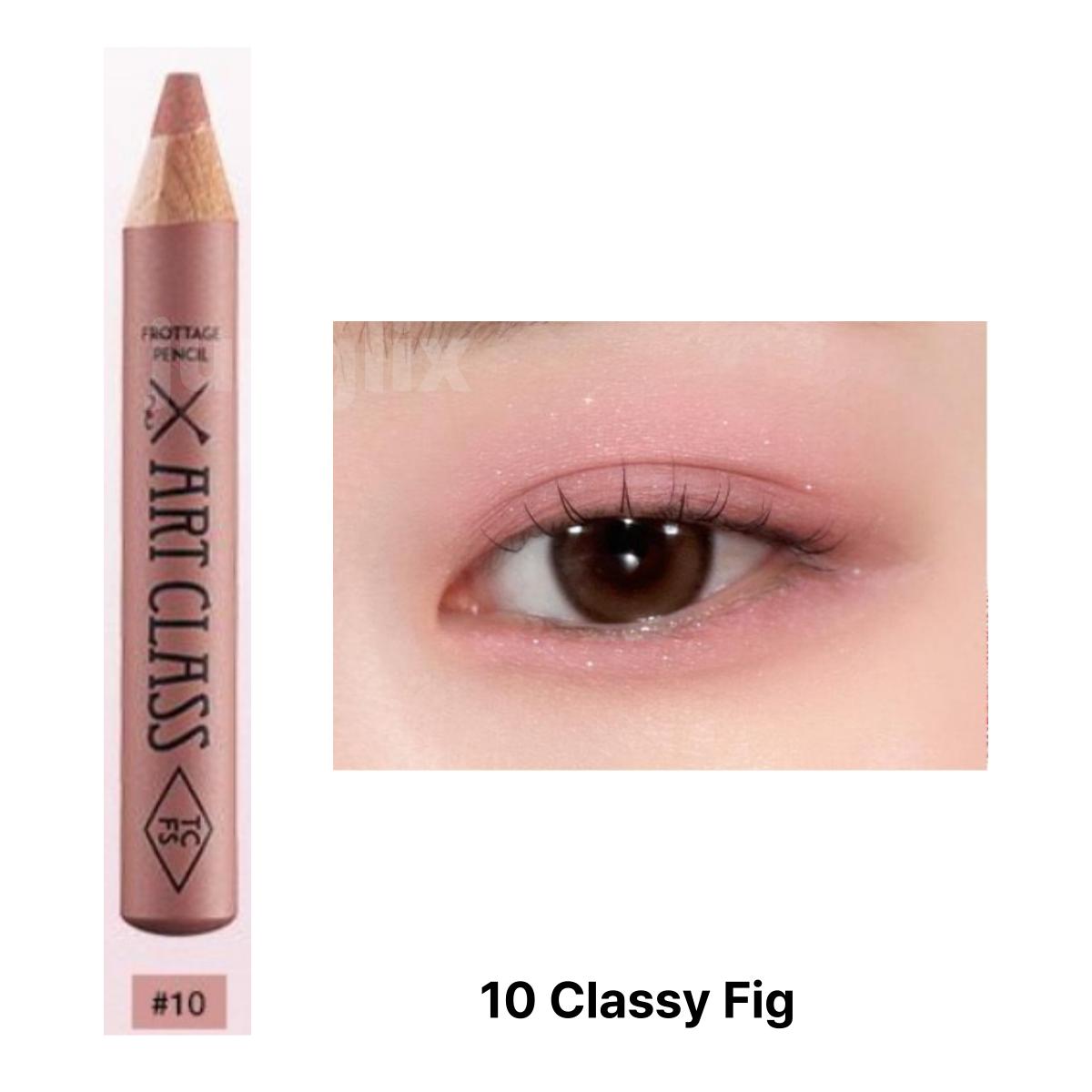 

[Too cool for school] Artclass Frottage Pencil 1.1g 10 Classy Fig