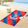 Serviette de plage imprimée Crystal Palace, Grande serviette douce à séchage rapide pour la plage, le camping, la natation