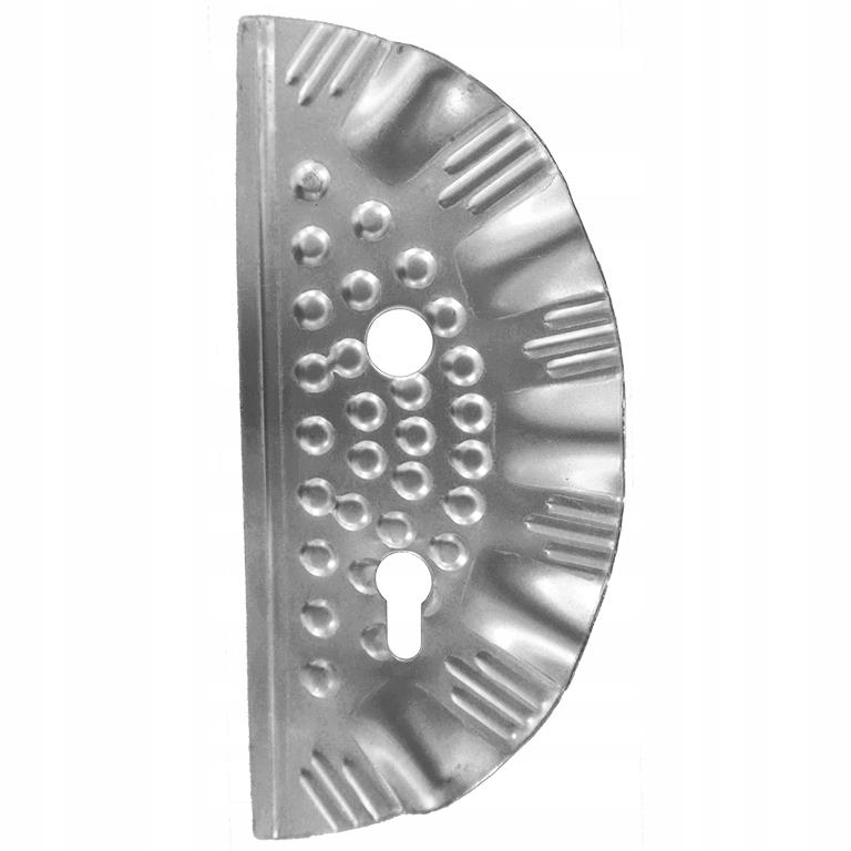Szyld prawy 72 rozstaw otworów elementy kute 63.103.72 h275xl130 3mm