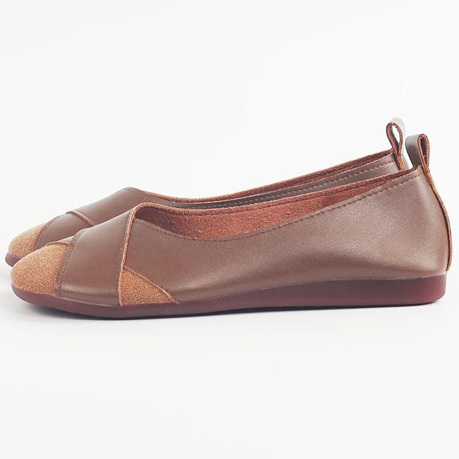 Fashion Women Trend Anti-slip Shallow Flats Shoes Casual Women Slip-on Comfortable Lightweight Spring Elegant Loafers Zapatos De Mujer