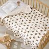 Beanie Blanket Baby Four Seasons Cover Blanket Pure Cotton Gauze Quilt Air Conditioning Quilt Baby Blanket Bath Towel Swaddle