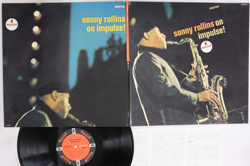 LP Record SONNY ROLLINS - On Impulse YX8553AI IMPULSE 1978 Japan Jazz Used