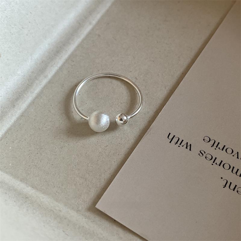 Elegante Anello Aperto in Argento Sterling 925 per Donna: Lussuoso, Durevole, Versatile, Design Inalterabile.