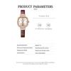 POEDAGAR Fashion Square Ladies Wristwatch Waterproof Leather Luxury Diamond Quartz Woman Watch Elegant Casual Watches