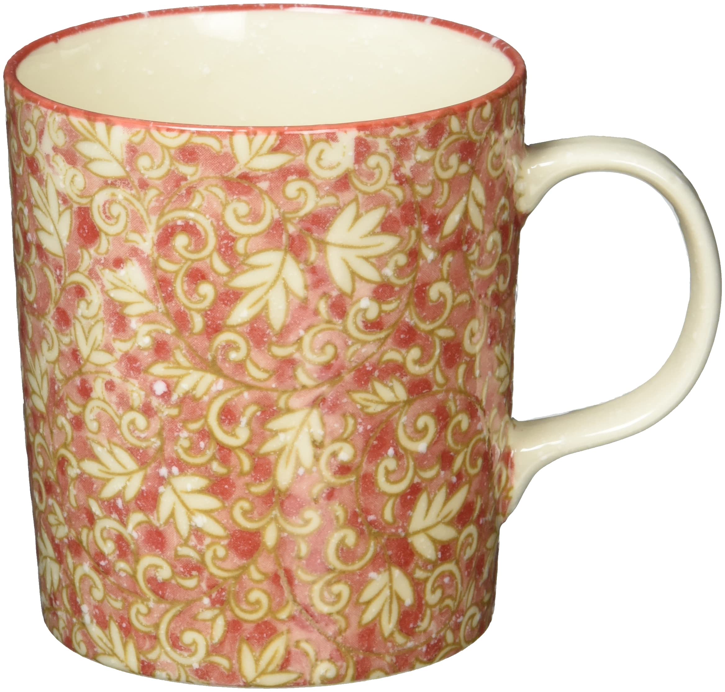 

Mino Ware Light Mug Arabesque Red K14259