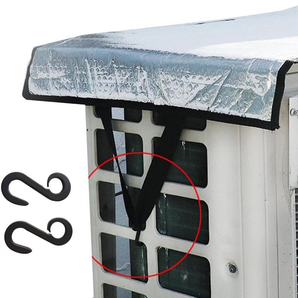 1/2/3Pcs Outdoor Air Conditioning Cover Rainproof Dust Cover Air Conditioner Hood Protection Household AC Keep Cleaning Tool