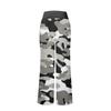 Women's Comfortable Pajamas Printed Drawstring Wide Leg Pants