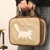 Korean Style Makeup Pouch Bag Toiletries Organizer Travel Wash Bag Cute Cat Cosmetic Bag  Shopping