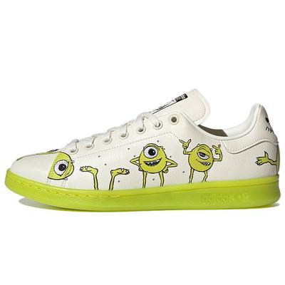 Monsters Inc. X Stan Smith Mike Wazowski Unisex Sneakers White Off-White Pantone FZ2706