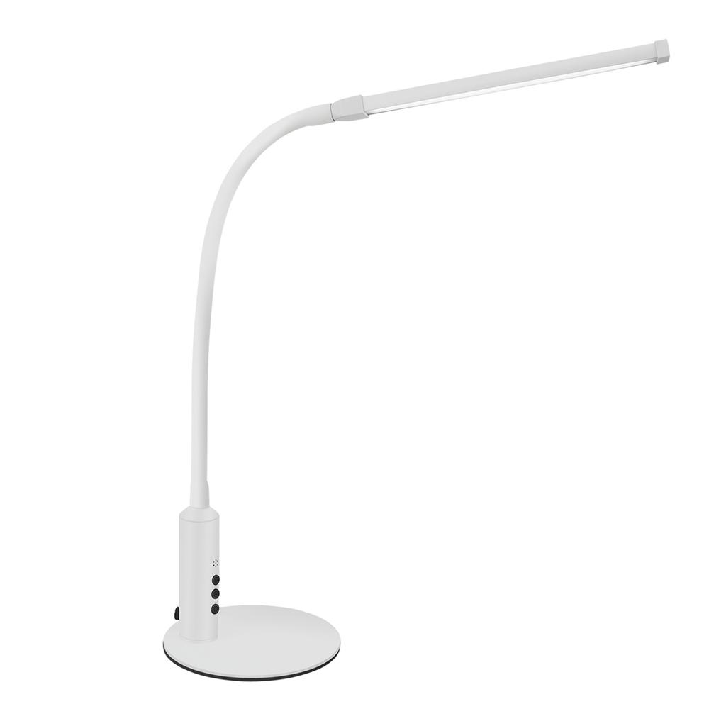 Lampă cu clemă de birou reglabilă pentru îngrijirea ochilor 3 moduri de culoare 10 luminozitate 2700-6500K pentru dormitor, biroul de acasă