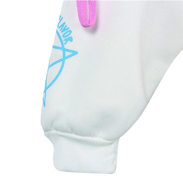 Harajuku Pentagram Lace Embossed Women's Polar Hoodies Punk Gothic Cute Bunny Oversize Hooded Velvet Sweatshirt Jersey Streetwear