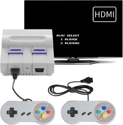 Super Konsola do Gier Retro, Klasyczny System Gier Retro Wbudowane 821 Gier i 2 Kontrolery, Wyjście HDMI, Plug and Play 8-Bit
