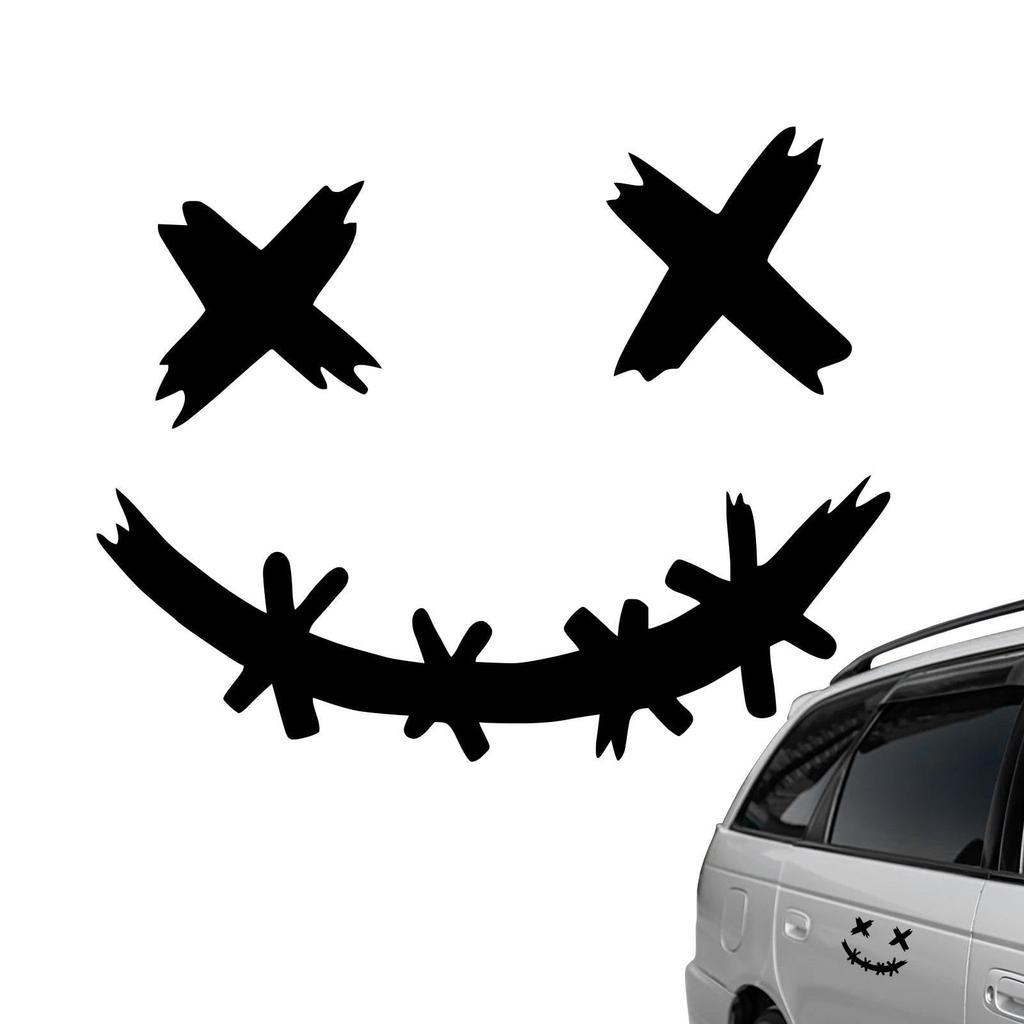 Smile Car Decal | Waterproof Smile Face Decal for Car