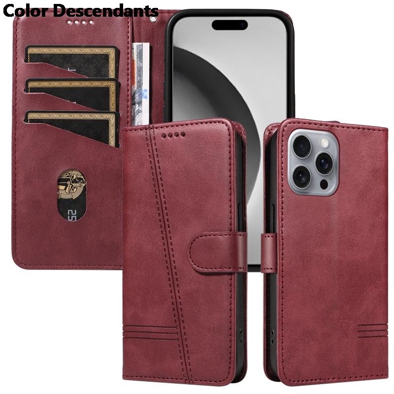 Magnetic Leather Wallet Card Phone Case For Google Pixel 9 Pro XL 9A 8 8A 7 7A Pixel9 Pixel8 Pixel7 Flip Purse Holder Cover Etui