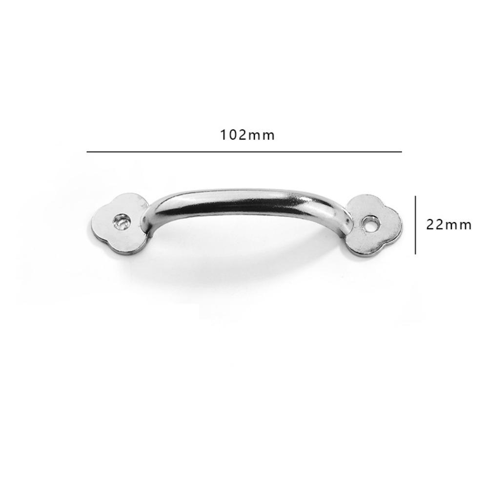 Zinc Alloy Arched Cabinet Door Handles Bronze Wardrobe Door Handle For Cabinet Wardrobe Drawer