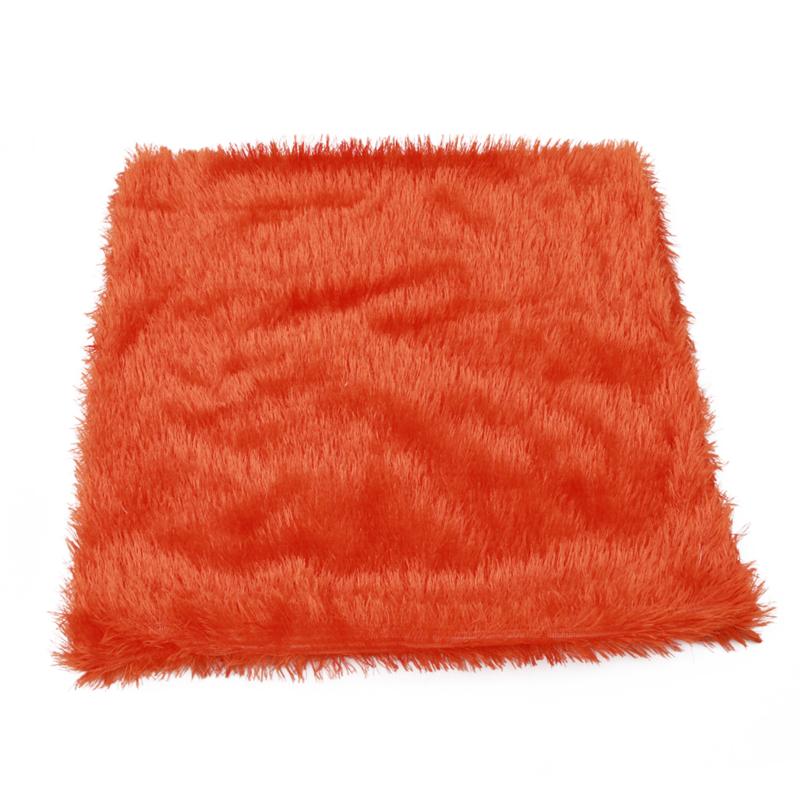 Soft Plush Pillows Case Plush Cushion Cover Solid Color Warm Living Room Bedroom Sofa Decorative Pillows Cover 41*41cm