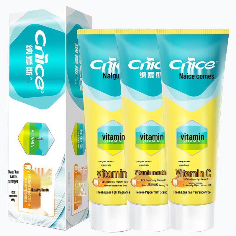 NICE Vitamin C Orange Mint Toothpaste