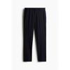 H M Tailored Trousers sliM Fit Navy Blue
