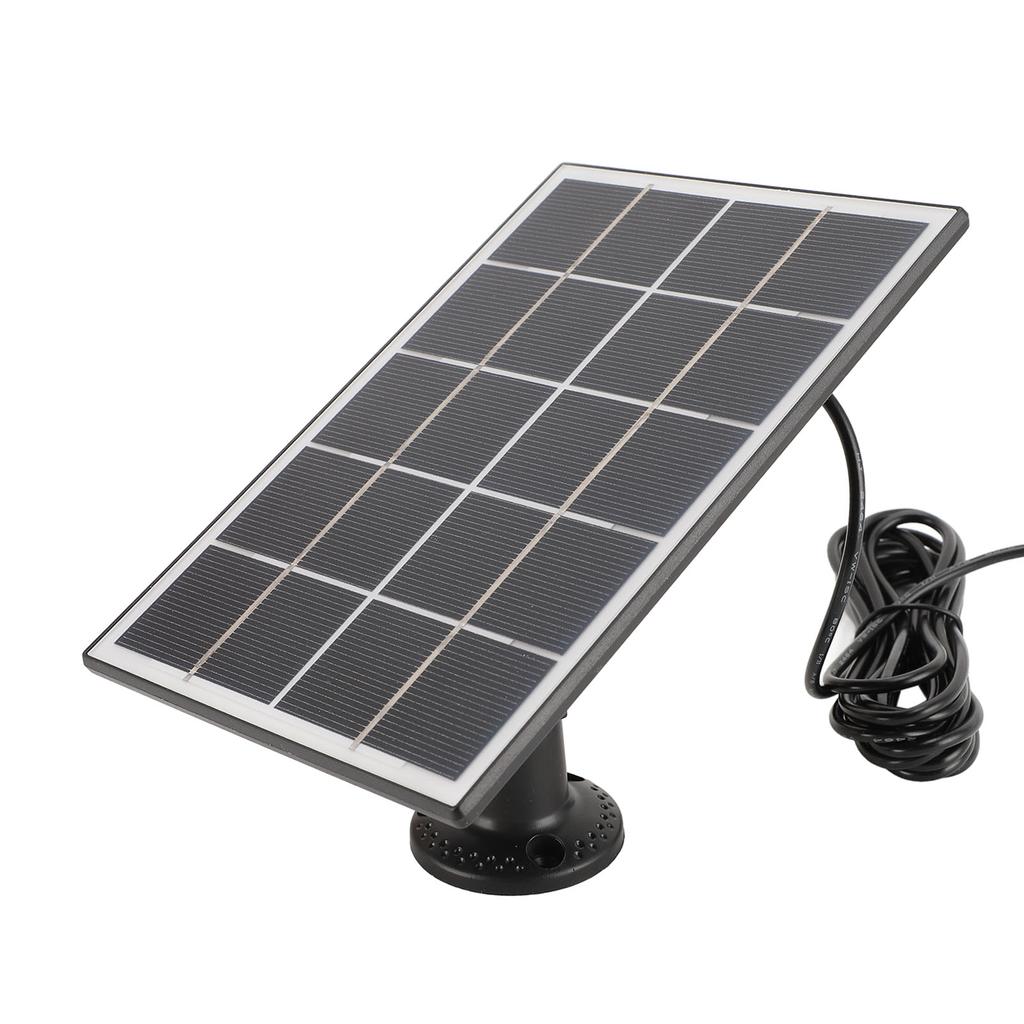 Security Camera Solar Panel  r Wall Mounted 3W 5V Monocrystalline Solar Panel for Video Doorbell 4 3 Plus 2