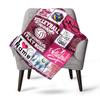 Volleyball Home Customize Your Name Blankets Comfortable Soft Lightweight Multipurpose Blanket For Picnic Sofa Office Bed Living Room Suitable As Gift