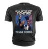 Men's Donald Trump Support Tee Trump Save America Shirt USA Patriotic Tee Shirt