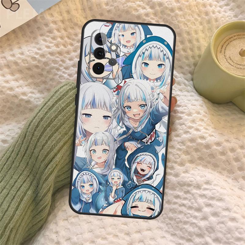 

Anime Hololive Gawr Gura Case For Samsung Galaxy A15 A22 A52 A32 A54 A14 A16 A26 A36 A56 A55 A35 A05 A06 A53 A33 A13 Samsung A52