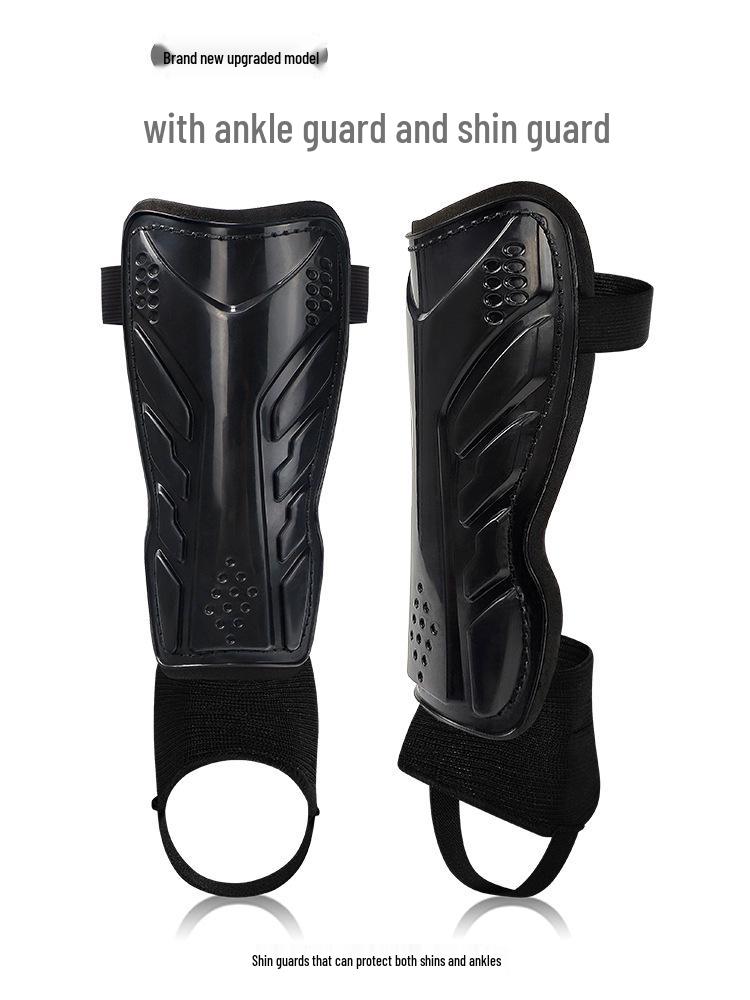 Professional Football Shin Guards with Ankle and Calf Protection, Sports Gear for Children & Adults