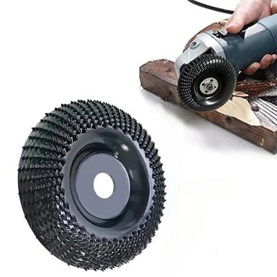 1pcs 4 Inch Wood Shaping Wheel Wood Grinding Shaping Disc for Angle Grinders Wood Carving Disc Grinder Wheel Disc