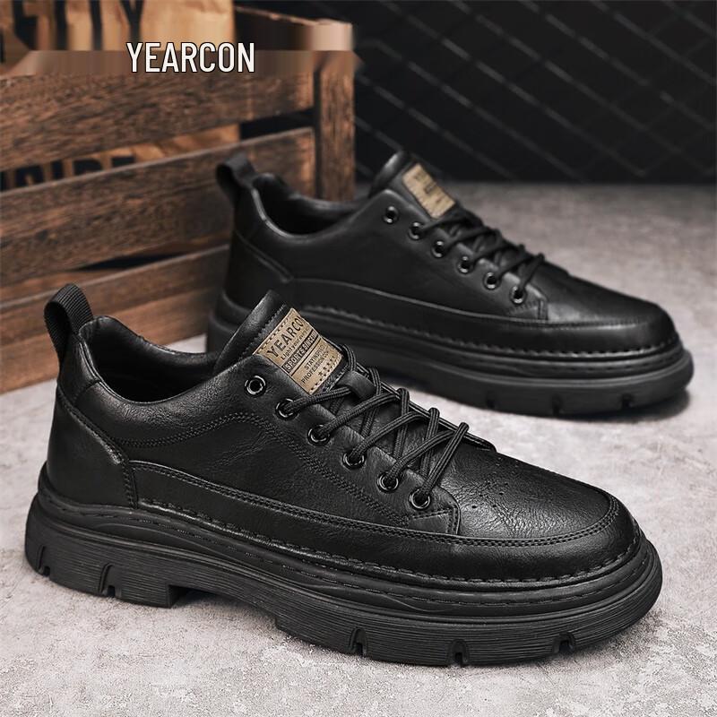 Yearcon Men s Retro Casual Martin Boots EU 41