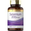 Carlyle Selenium L-Selenomethionine 200mcg Vegan 200 Tablets 70 Tablets 1 Pcs