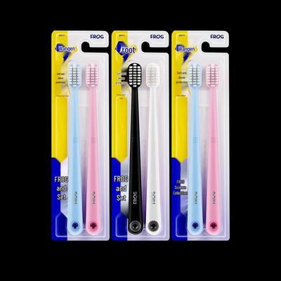 Frog Platinum Medical Series 979 Wide Head Soft Bristle Adult Toothbrush 4-Pack