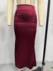 Satin Midi Mermaid Skirt - New Autumn Colors